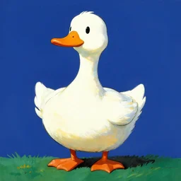 duck by artist peter max