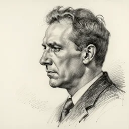 a realistic yet scraggly portrait sketch of the side profile of a stern and sophisticated kramer, trending on artstation, intricate details, in the style of frank auerbach, in the style of sergio aragones, in the style of martin ansin, in the style of david aja, in the style of mattias adolfsson
