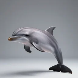dolphin - bodybuilder, nature, award - winning, 4 k, studio lighting