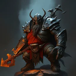 a warforged barbarian, fantasy, dungeons and dragons concept art, hyperrealistic, digital art, artstation