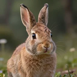 very beautiful portrait of an extremely cute and adorable hare, smooth, perfect face, fantasy, character design by mark ryden and pixar and hayao miyazaki, sharp focus, concept art, intricate detail, cinematic lighting, hyperrealistic, 5 0 mm, diorama macro photography, 8 k, nature
