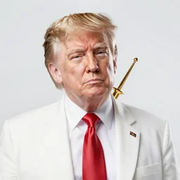 Donald Trump as the god-emperor of mankind, epic and classy portrait, digital art, award winning on Artstation, hyper detailed, high contrast