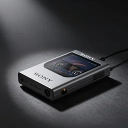 ' professional studio photography of a sony walkman, cassette player'