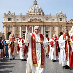 pope francis at the vatican pride parade