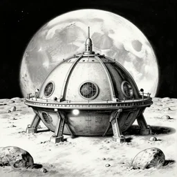 moon base by moebius
