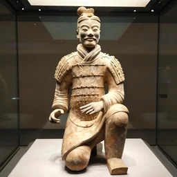a nutella statue of a terracotta warrior