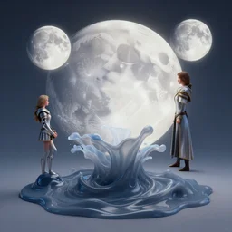 happy full moon! 🌕✨, by anne stokes and kaja foglio, simulated fluid dynamics, behance contest winner, lighting through volumetric objects, by esao andrews, medieval parkour, magic butterfly, an elephant surrounded by flowers, by michael komarck and john howe, blender 3 d, trending on cgsociety, 3 d render, rendered in octane