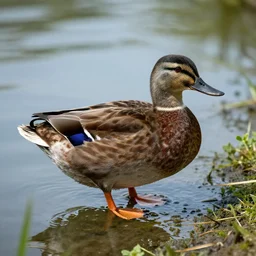 duck with a knife