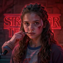 unaware, i'm tearing you asunder ( ye - yeah, yeah, yo ),, stranger things, cinematic, photorealistic, artstation, highly detailed, volumetric lighting