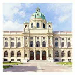 austria museum of art history in vienna, watercolor postcard,