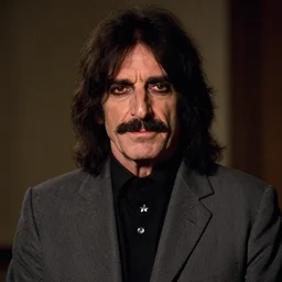 frank zappa smiles ( shyly ) in the movie 2 0 0 1