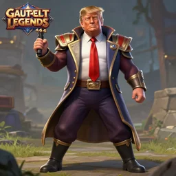 donald trump in gauntlet legends for n 6 4