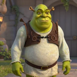 Rob Schneider playing Shrek