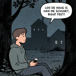 bogusław linda, graphic novel style