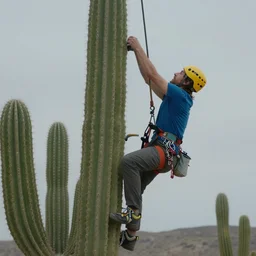 amateur climber, climbing a cactus, still from a disney channel comedy, 2 0 1 5 cinematography
