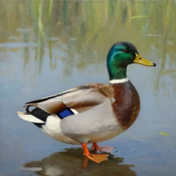 a duck on the prowl oil painting mark ryden