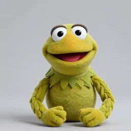 studio portrait still of muppet!!!!! hawkeye!!!!!! from avengers infinity war as a muppet muppet as a muppet, 8 k, studio lighting, key light,