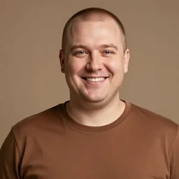 clean - shaven smiling white chubby italian american man in his 4 0 s wearing a brown long overcoat and necktie holding a giant burger, 2 0 0 0 avertising promo shot, studio lighting