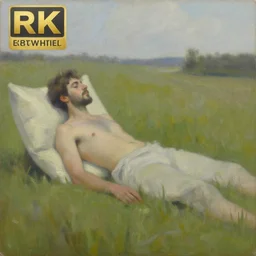 complete peacefulness, calm, relaxed, high quality, 4k, oil on canvas by Elias Tykeson, masterpiece, award-winning