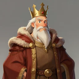 portrait of medieval old king, artstation, cartoon, elegant highly detailed digital painting, concept art, smooth, sharp focus, makoto shinkai, don bluth, fujita goro, moebius jean giraud, tom whalen, michel ocelot, atey ghailan, akihiko yoshida, fadeev