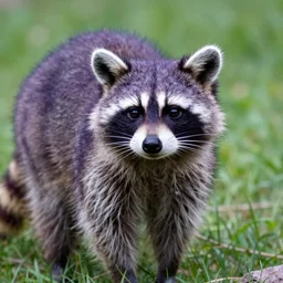 purple raccoon