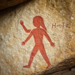 cavepainting of the formula for eternal youth