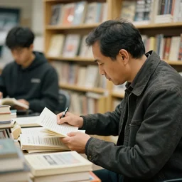 a man selling words, another story to tell