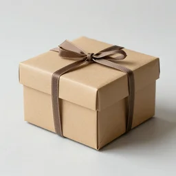 vintage craft paper gift box for men, old school