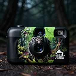 creepy grunge disposable camera photo of a wendigo | horror | nightmare