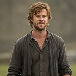 chris hemsworth as frodo movie still