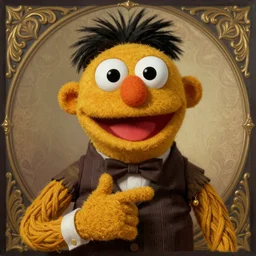 Gonzo Muppet from Society (1989), intricate, highly detailed, centered, digital painting, artstation, concept art, smooth, sharp focus, illustration, artgerm, donato giancola, Joseph Christian Leyendecker, WLOP, Artgerm