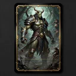 wargforged druid, dim light, front game card, marvel comics, dark, intricate, highly detailed, smooth, artstation, digital illustration by ruan jia and mandy jurgens and artgerm and wayne barlowe and greg rutkowski and zdislav beksinski