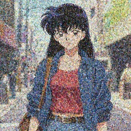 stylized portrait of beautiful motoko kusanagi wearing street fashion, masamune shirow, illustration, by ilya kuvshinov