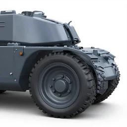 a tank with only one wheel