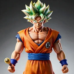 hyper - realistic songoku, dragon ball z, sayan, photography, real goku,