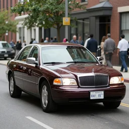 a 2 0 0 8 obama car in a street