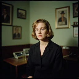 kodak portra 4 0 0, muted colours, 1 9 6 0 s style, backroom, frames, in the style of by britt marling