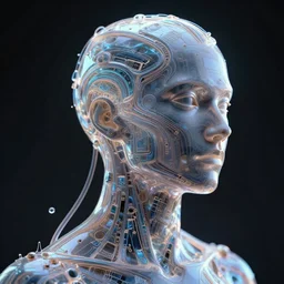 liquid intricate human sculpture by machine learning design structure hq, holographycs machine learning human deep web, cyberspace reality, 8 k render cinema 4 d super resolution photo, moovie frame hd 8 k, upscale detailed photo, 3 d art, hyperrealism, volumetric light and texture artstation
