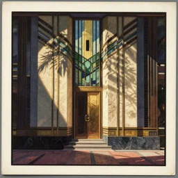 1920s art deco by Tito Corbella, vintage postcard