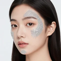 young fairy skin made of diamond