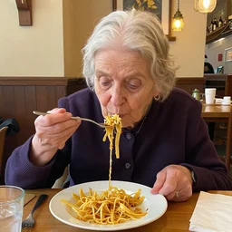 lets eat, grandma