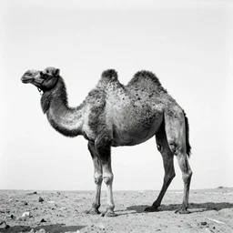 cathorsecamel, strange, black and white, photograph, 1850s