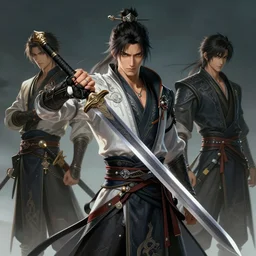 xianxia hero 剑 网 3, highly detailed, masterpiece, artstation, art by emika lightweaver and antoine collignon and akihiko yoshida