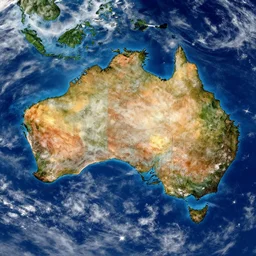 a satellite view of australia 3 8 4 0 x 2 1 6 0 nasa