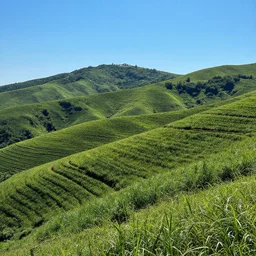 landscape is beautiful and sharp
