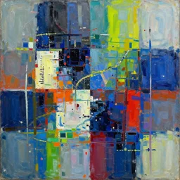 abstract expressionist movement digital matter painting. was it all a dream, the ai is learning to learn. to see words. but never pictures. it sees pixels. humans make it an image. there is no image. nothing is real. roll. roll. roll. again.