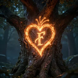 glowing heart rune carved into a magical tree, dramatic lighting, cinematic, establishing shot, extremely high detail, foto realistic, cinematic lighting, post processed, concept art, high details, cinematic, 8k resolution, beautiful detailed, photorealistic, digital painting, artstation, concept art, smooth, sharp focus, artstation trending, octane render, unreal engine