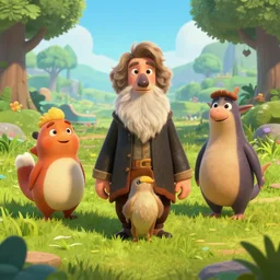 adorable video game creatures in an open world, caspar david friedrich, lee madgwick, andrei riabovitchev, artstation, octane render, cry engine, nvidia, cgsociety