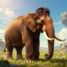 mammoth elephant in jurassic world evolution game