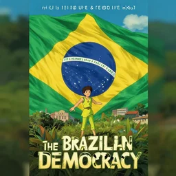 poster movie called the brazillian democracy, artwork by studio ghibli, 8 k, hd